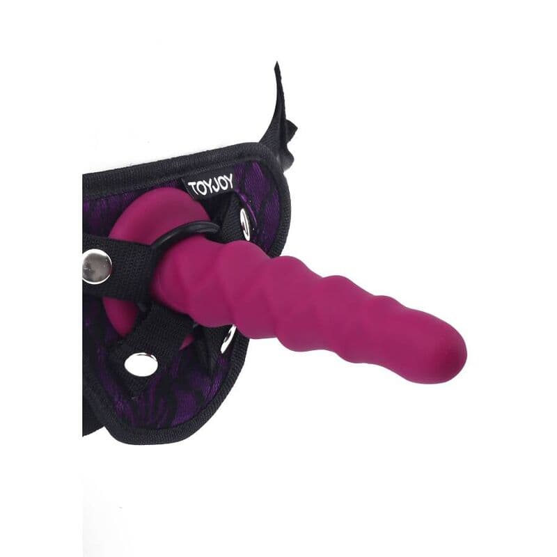 GET REAL - RIBBED DONG 12 CM RED 2