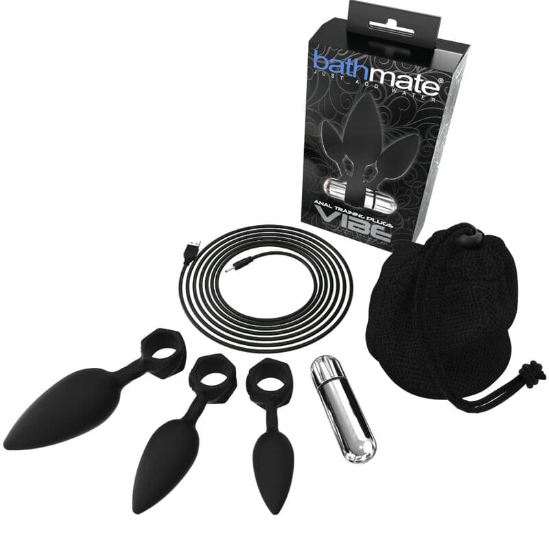 BATHMATE - ANAL TRAINING PLUGS VIBE 2