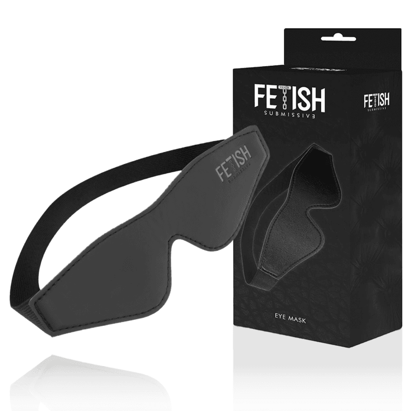 FETISH SUBMISSIVE - VEGAN LEATHER MASK WITH NOPRENE LINING 2