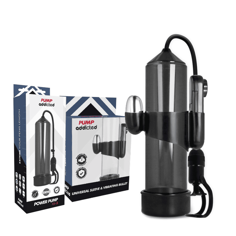 PUMP ADDICTED - RX5 BLACK VIBRATOR 2
