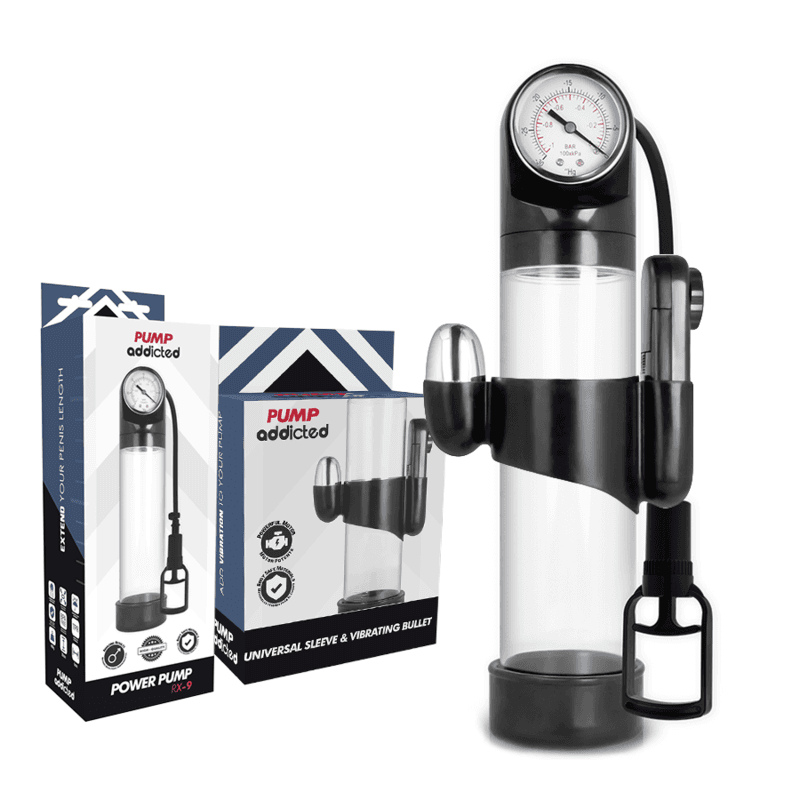 PUMP ADDICTED - RX9 TRANSPARENT VIBRATOR 2