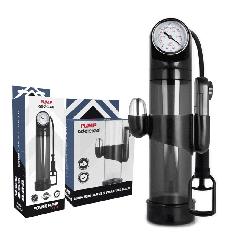 PUMP ADDICTED - RX9 BLACK VIBRATOR 2