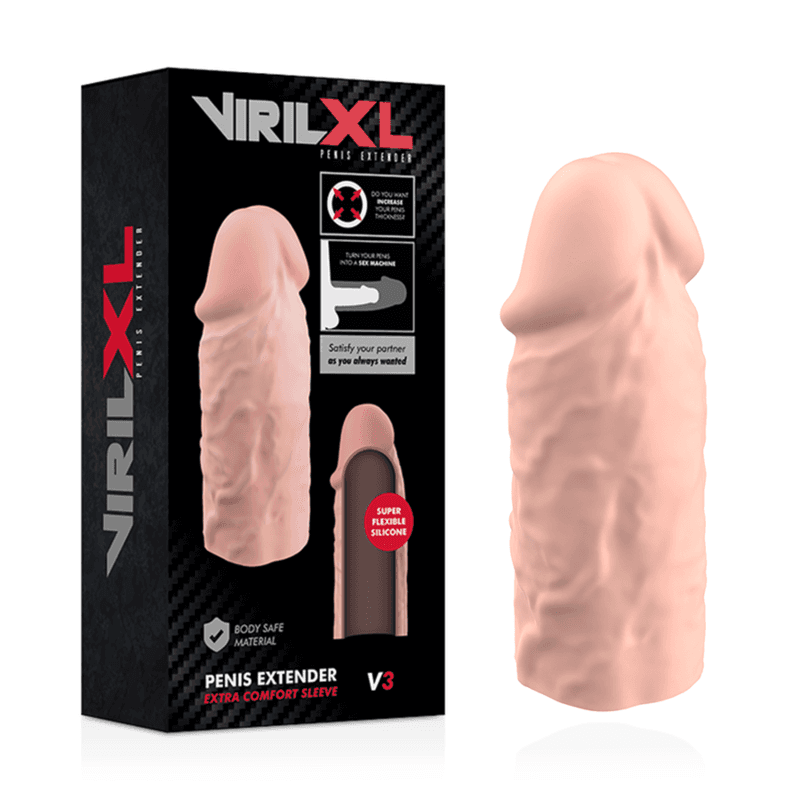 VIRILXL - LIQUID SILICONE V3 NATURAL PENIS EXTENSION 2