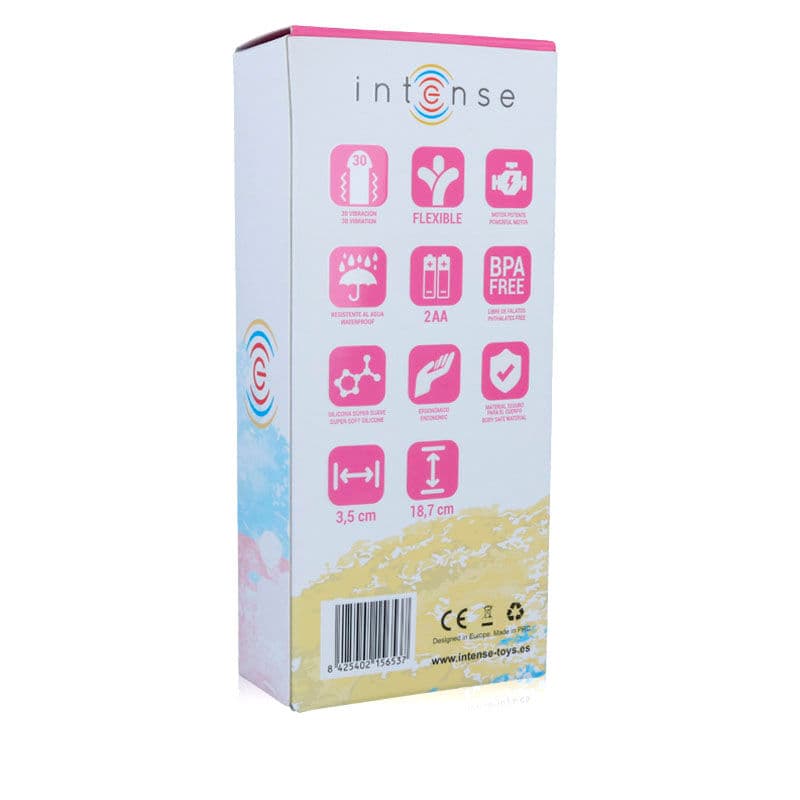 INTENSE - LEO VIBRATOR PINK SILICON LUXE 4