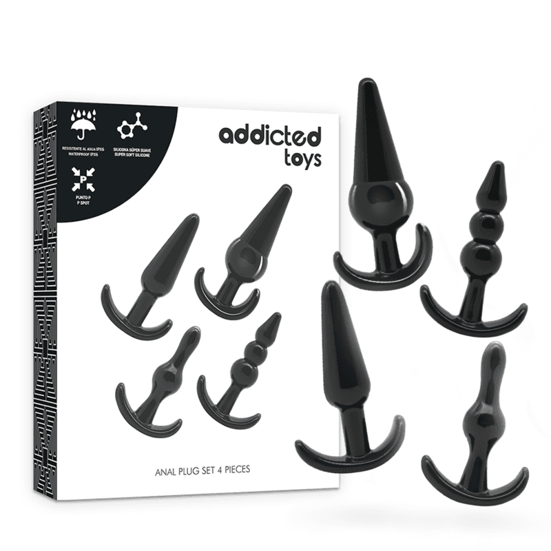 ADDICTED TOYS - SET 4 ANAL PLUGS 2
