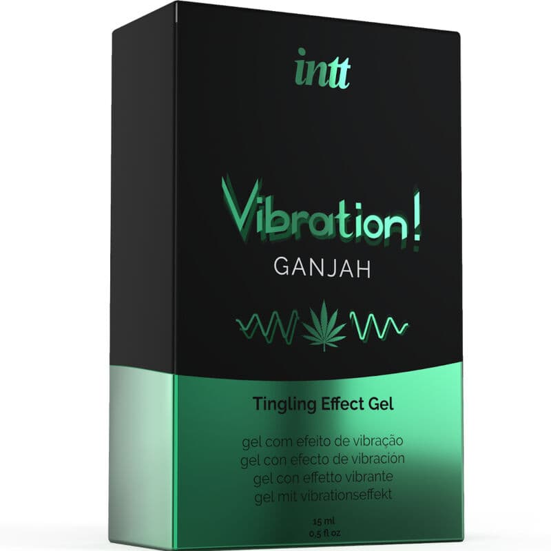 INTT - POWERFUL INTIMATE STIMULANT LIQUID VIBRATING GEL CANNABIS 15ML 3