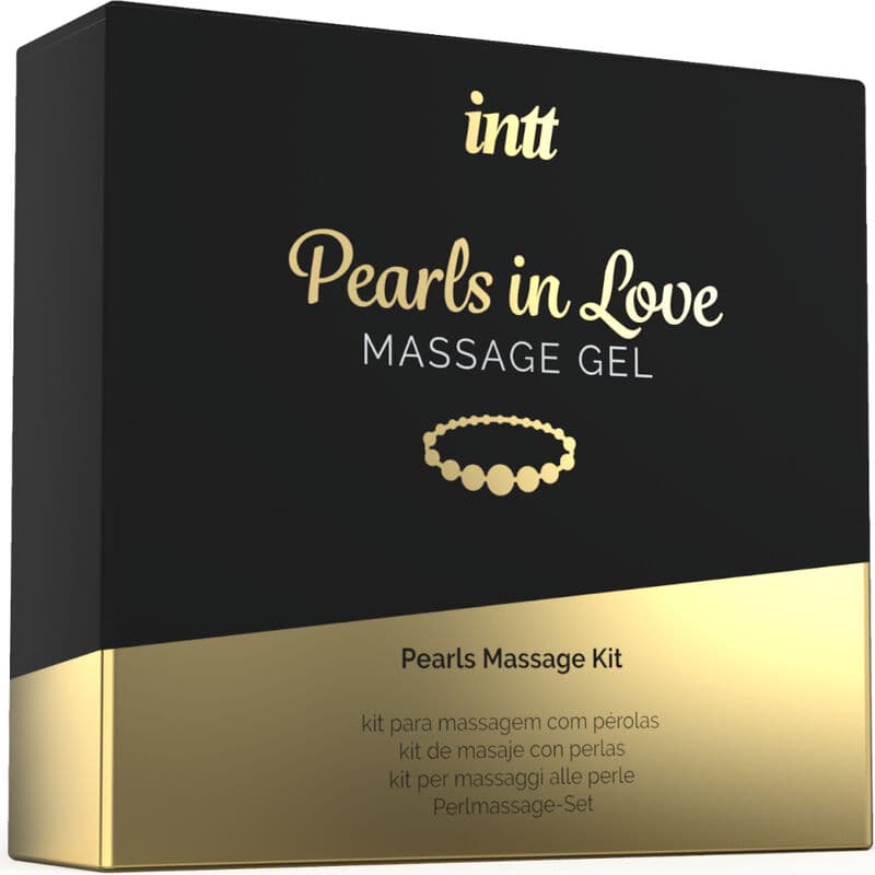 INTT MASSAGE & ORAL SEX - PEARLS IN LOVE WITH PEARL NECKLACE AND SILICONE GEL 5