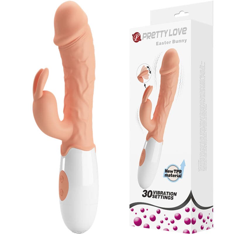 PRETTY LOVE - EASTER BUNNY VIBRATOR WITH STIMULATOR 2