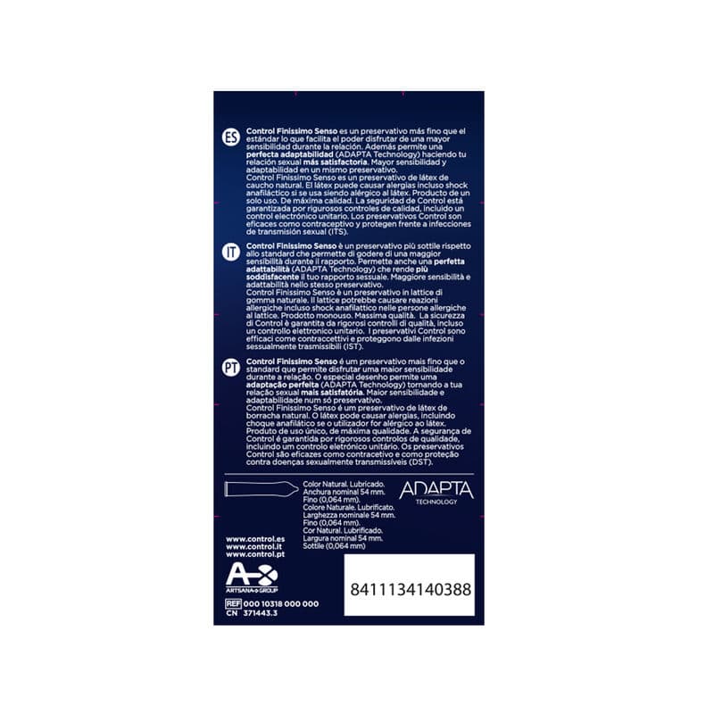 CONTROL - ADAPTA SENSO CONDOMS 12 UNITS 2