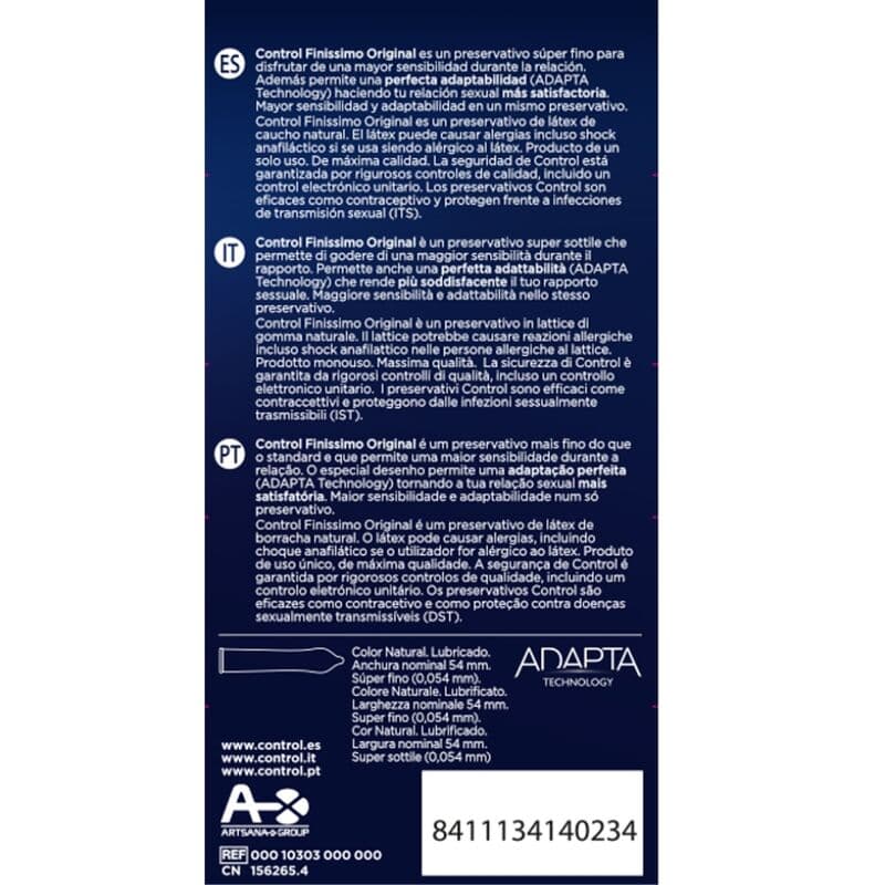 CONTROL - FINISSIMO CONDOMS 12 UNITS 2