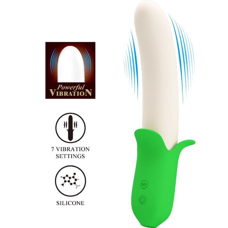 PRETTY LOVE - BANANA KNIGHT SUPER POWER 7 SILICONE VIBRATIONS 3