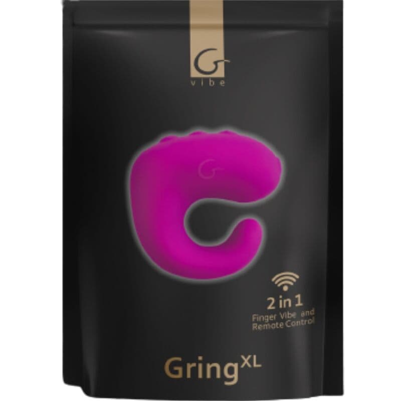 G-VIBE - FUN TOYS GRING VIBRATOR RING XL SWEET RASPBERRY 3