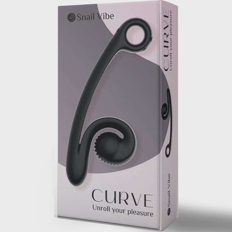 SNAIL VIBE - CURVE VIBRATOR BLACK 4