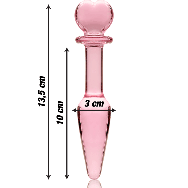 NEBULA SERIES BY IBIZA - MODELO 7 PLUG CRISTAL 13.5 CM -O- 3 CM 5