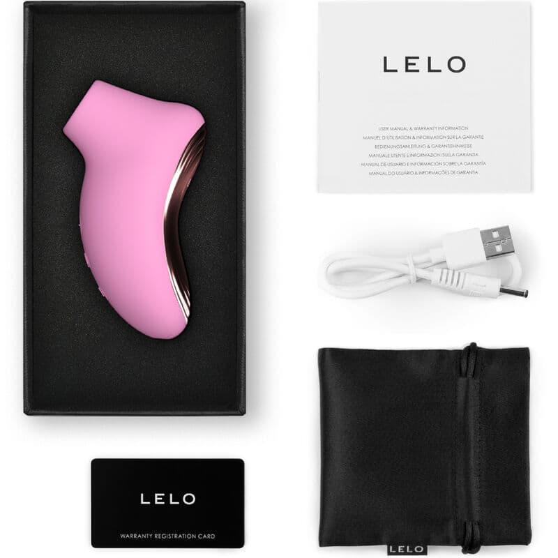 LELO - SONA 2 TRAVEL SONIC CLITORIS MASSAGER PINK 4