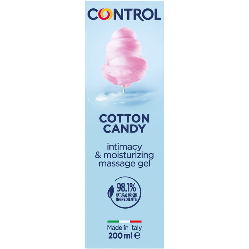 CONTROL - COTTON CANDY MASSAGE GEL 3 IN 1 200 ML 2