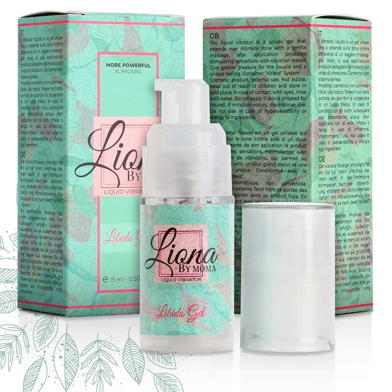 LIONA BY MOMA - LIQUID VIBRATOR LIBIDO GEL 15 ML 4
