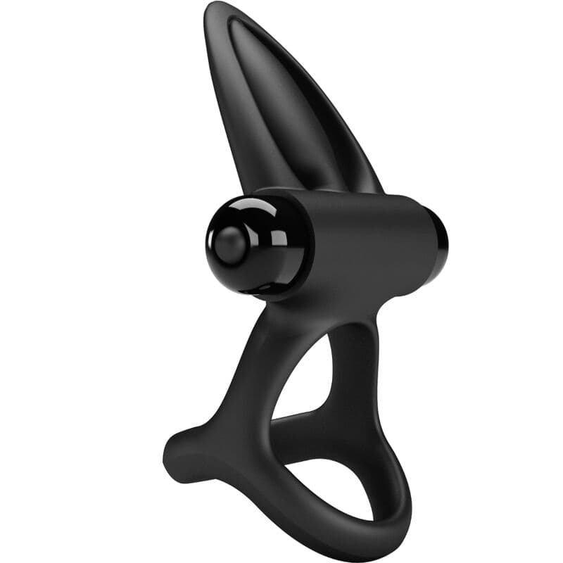 PRETTY LOVE - VIBRATING RING 10 VIBRATIONS BLACK SILICONE 3