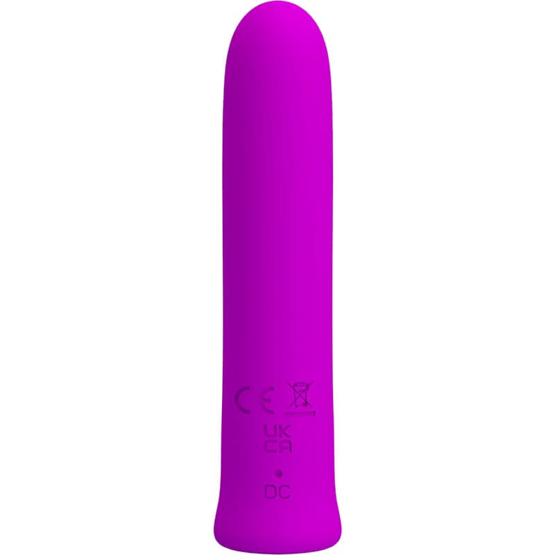 PRETTY LOVE - CURTIS MINI SUPER POWER VIBRATOR 12 VIOLET SILICONE VIBRATIONS 3