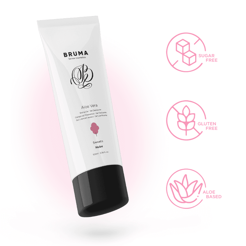 BRUMA - ALOE VERA SLIDING GEL SWEETS FLAVOR 100 ML 4