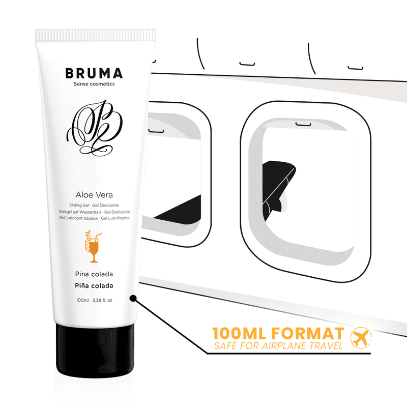 BRUMA - ALOE VERA SLIDING GEL PINA COLADA FLAVOR 100 ML 5