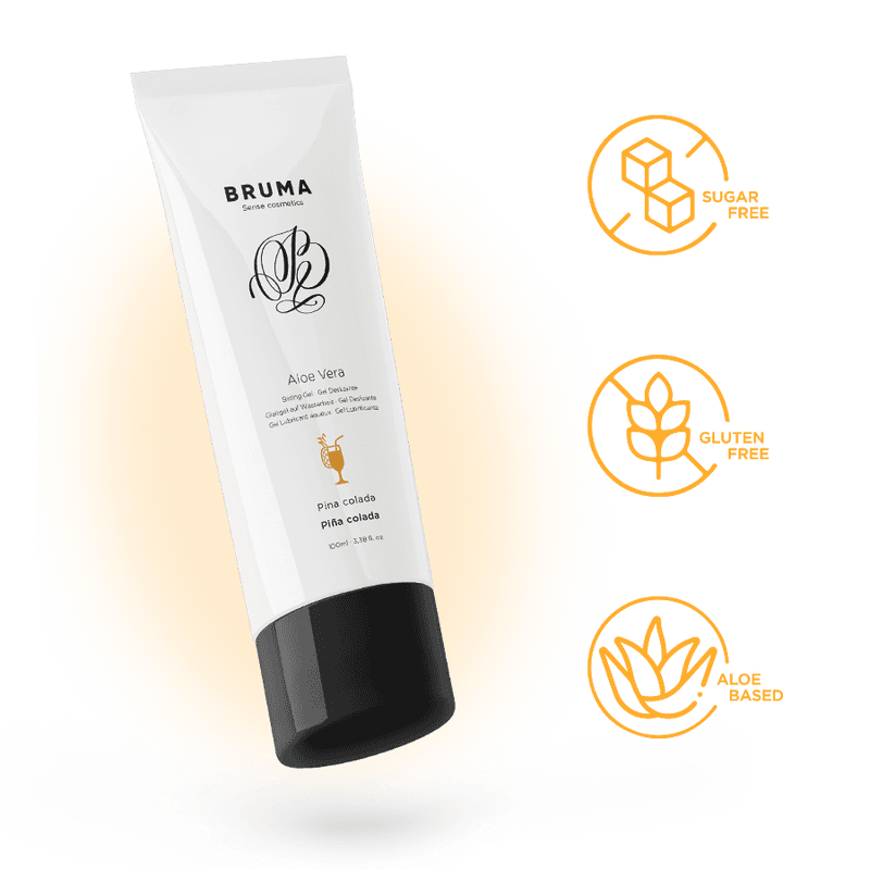 BRUMA - ALOE VERA SLIDING GEL PINA COLADA FLAVOR 100 ML 4