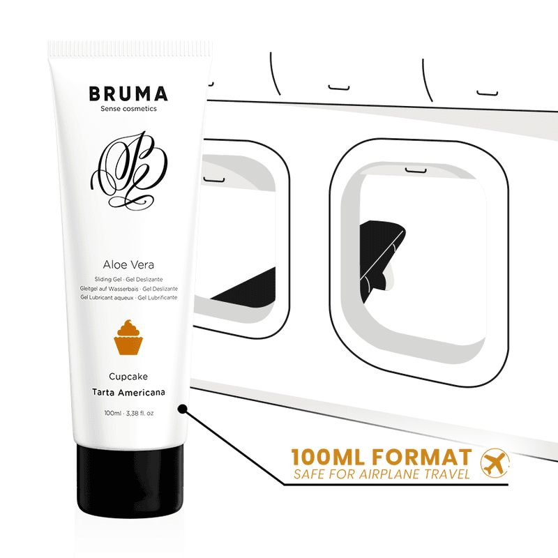 BRUMA - ALOE VERA SLIDING GEL CUPCAKE FLAVOR 100 ML 5