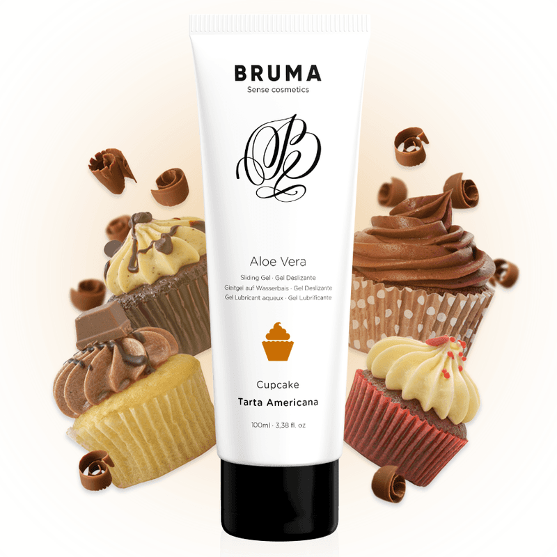 BRUMA - ALOE VERA SLIDING GEL CUPCAKE FLAVOR 100 ML 3