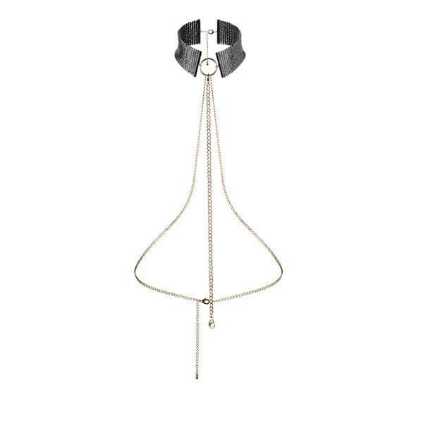 BIJOUX - DÉSIR MÉTALLIQUE BLACK METALLIC NECKLACE 5