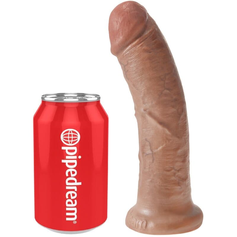 KING COCK - REALISTIC PENIS 19.5 CM CARAMEL 5