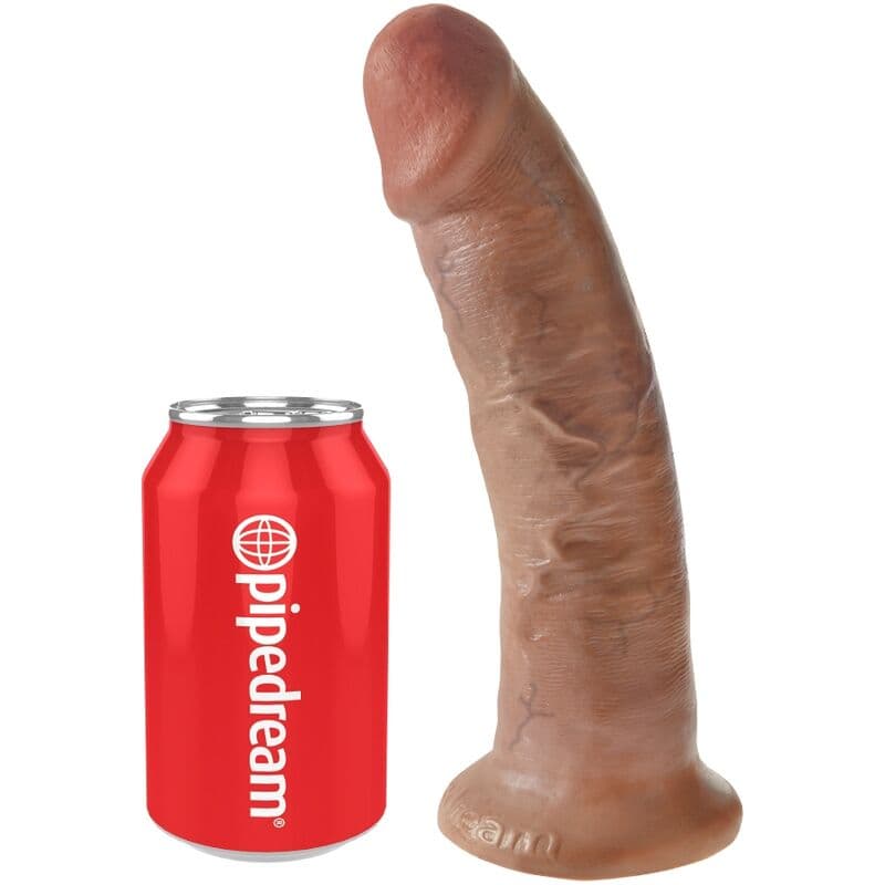 KING COCK - REALISTIC PENIS 21.7 CM CARAMEL 5