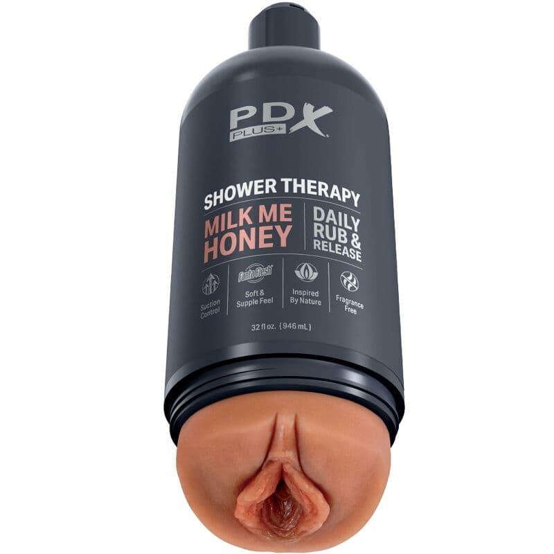 PDX PLUS - STROKER MASTURBATOR DISCRETE BOTTLE DESIGN MILK ME HONEY CANDY SHAMPOO 2