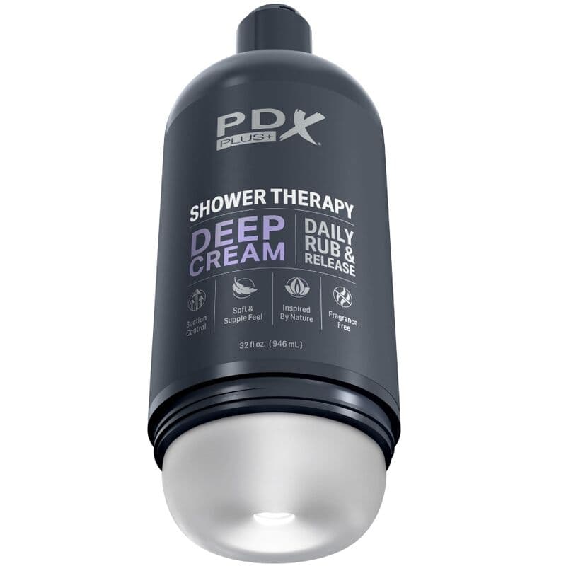PDX PLUS - STROKER MASTURBATOR DISCREET DEEP CREAM SHAMPOO BOTTLE DESIGN 2