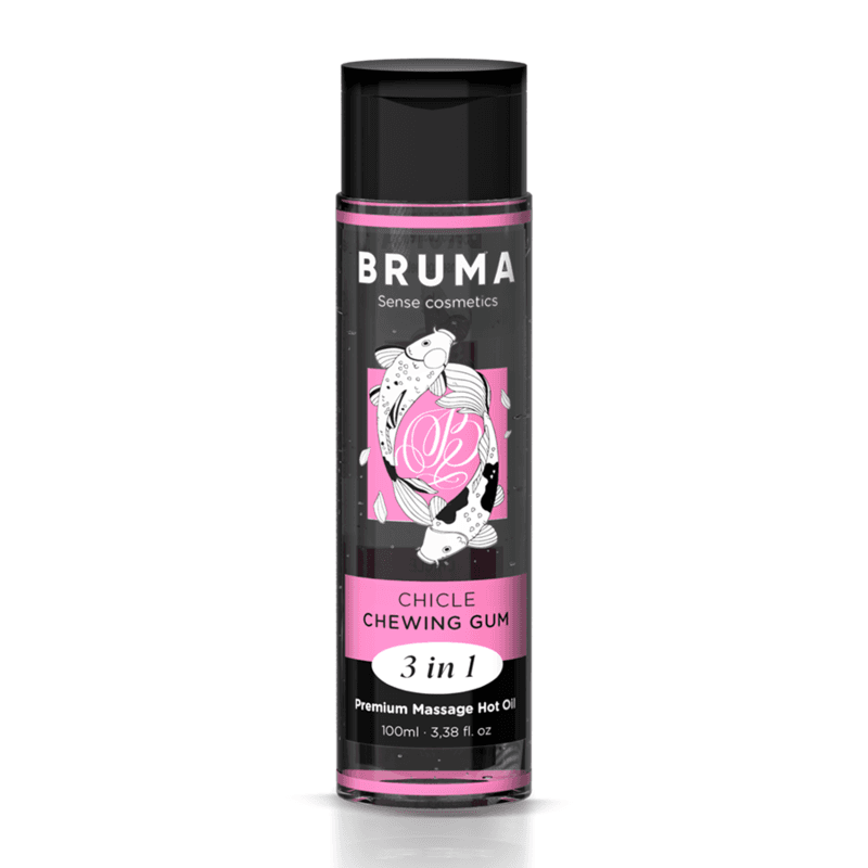 BRUMA - PREMIUM MASSAGE HOT OIL CHEWING GUM 3 IN 1 - 100 ML 2