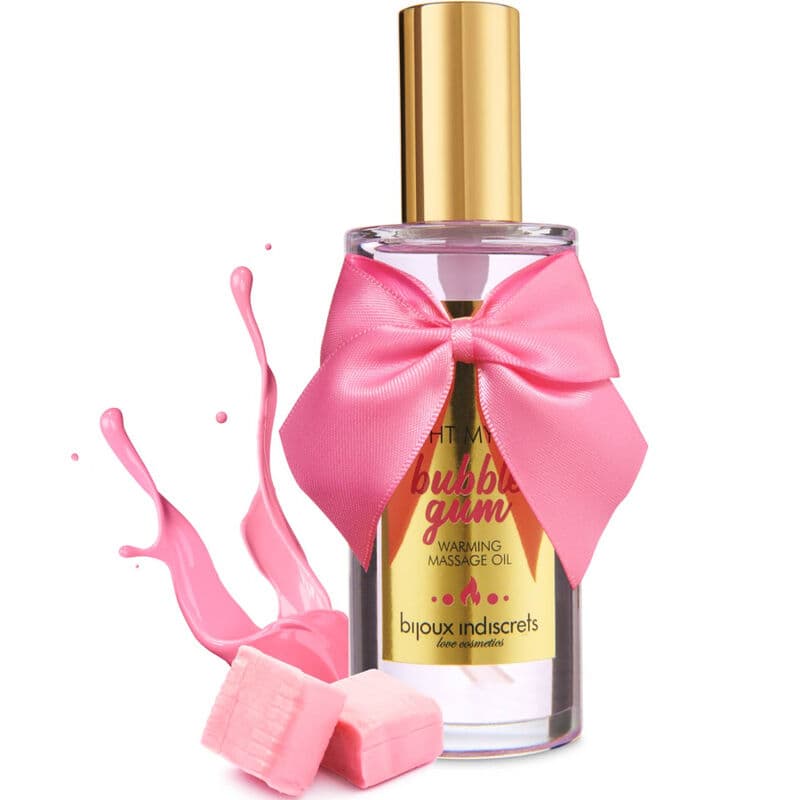 BIJOUX - INDISCRETS LIGHT MY FIRE MASSAGE OIL HEAT EFFECT GUM FLAVOR 3