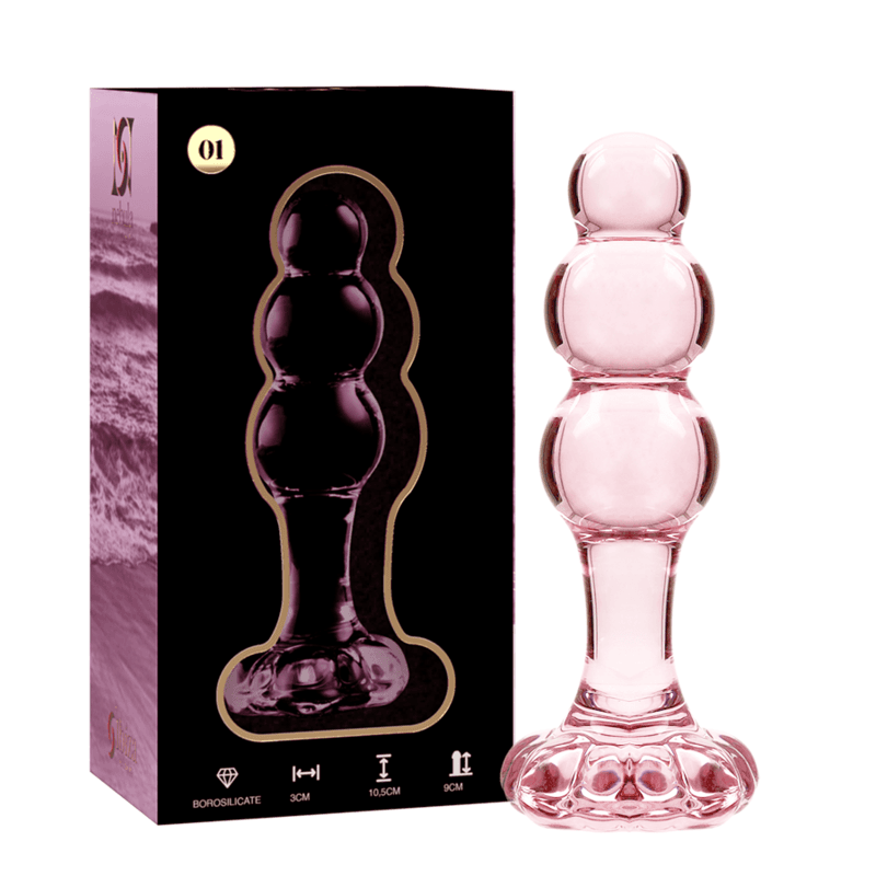 NEBULA SERIES BY IBIZA - MODELO 1 PLUG CRISTAL 10.5 CM -O- 3 CM 4