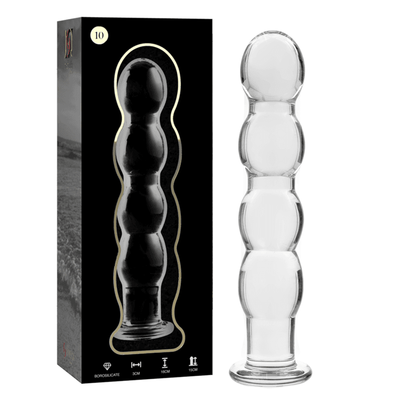 NEBULA SERIES BY IBIZA - MODELO 10 DILDO CRISTAL 16.5 CM -O- 3.5 CM 3
