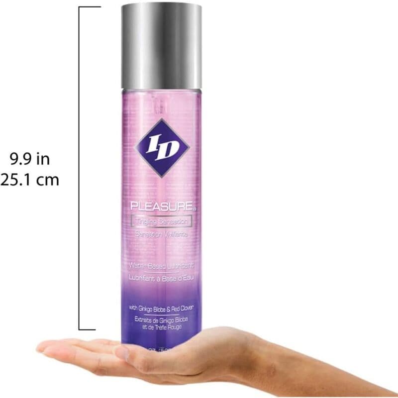 ID PLEASURE - TINGING SENSATION WATER BASED LUBRICANT 500 ML 3