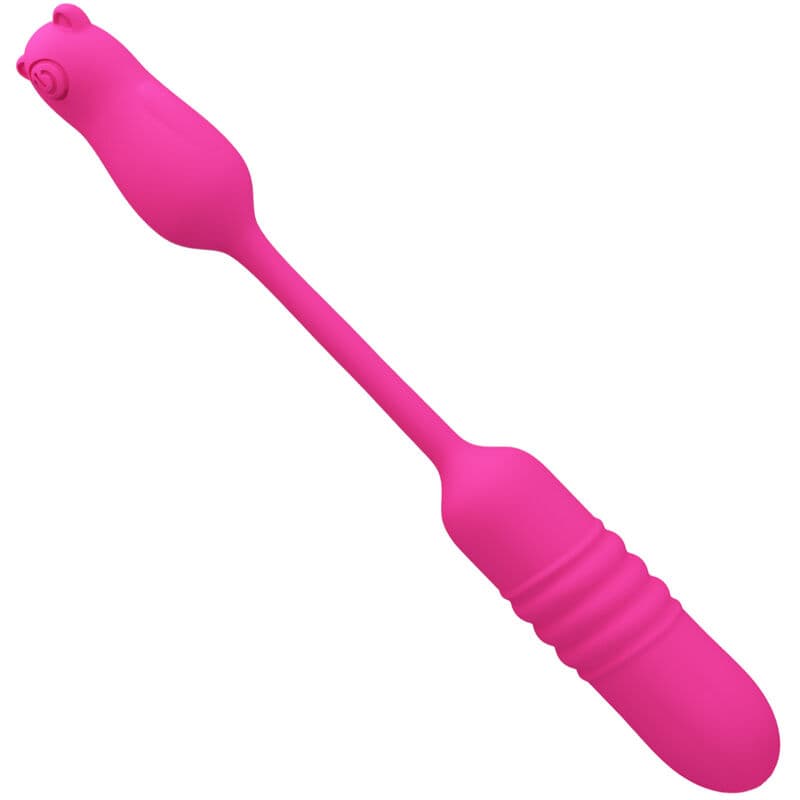PRETTY LOVE - NOBIKUMA PINK SILICONE VIBRATING BULLET 5