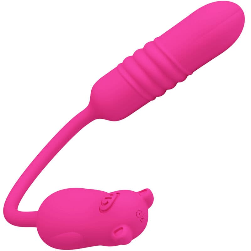 PRETTY LOVE - NOBIKUMA PINK SILICONE VIBRATING BULLET 2
