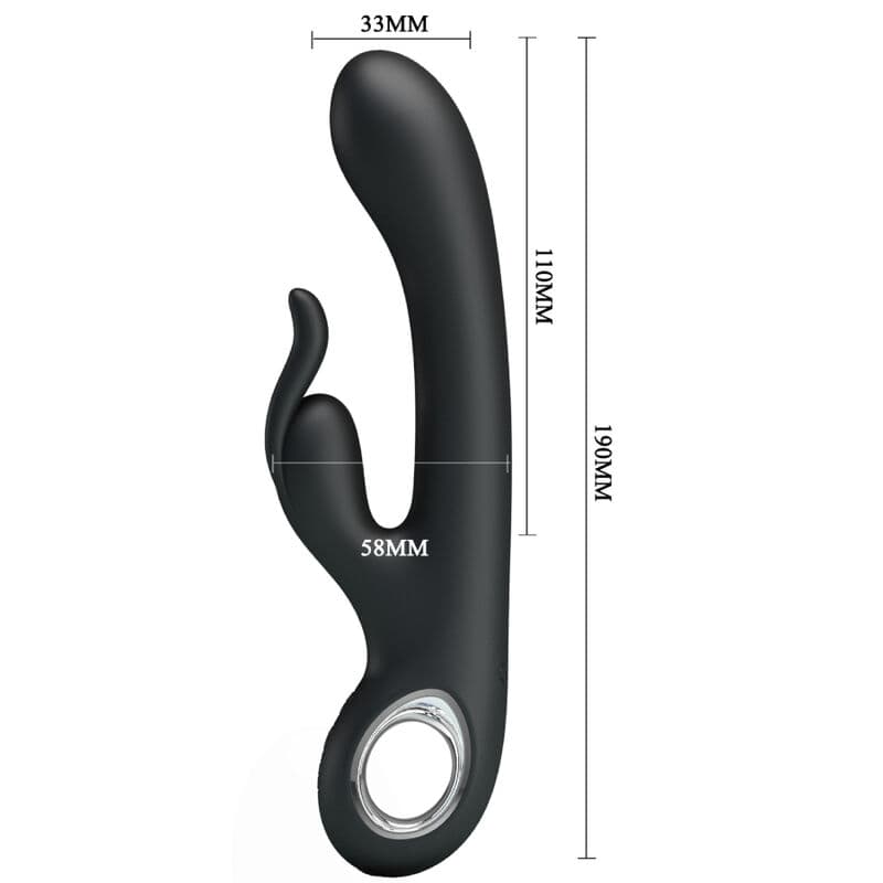 PRETTY LOVE - CARINA VIBRATOR CLITORIS AND G-SPOT STIMULATOR 4