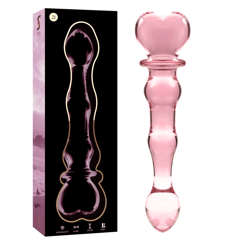 NEBULA SERIES BY IBIZA - MODELO 21 DILDO CRISTAL 20.5 CM -O- 3.5 CM 4