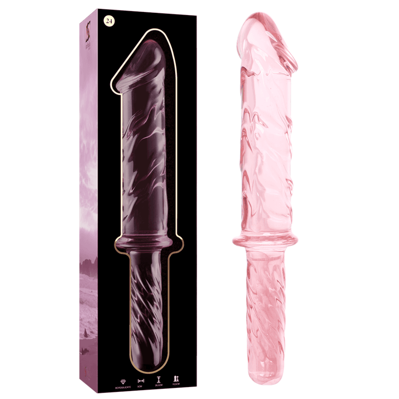NEBULA SERIES BY IBIZA - MODELO 24 DILDO CRISTAL 28.5 CM -O- 5 CM 4