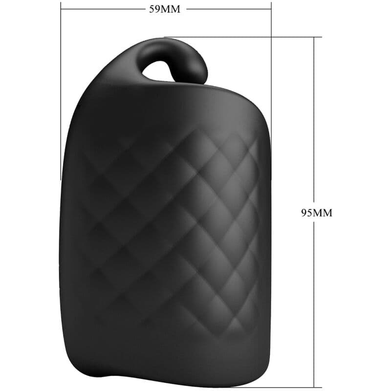 PRETTY LOVE - MANUAL MASTURBATOR FOR GLAND RECHARGEABLE VIBRATOR 5