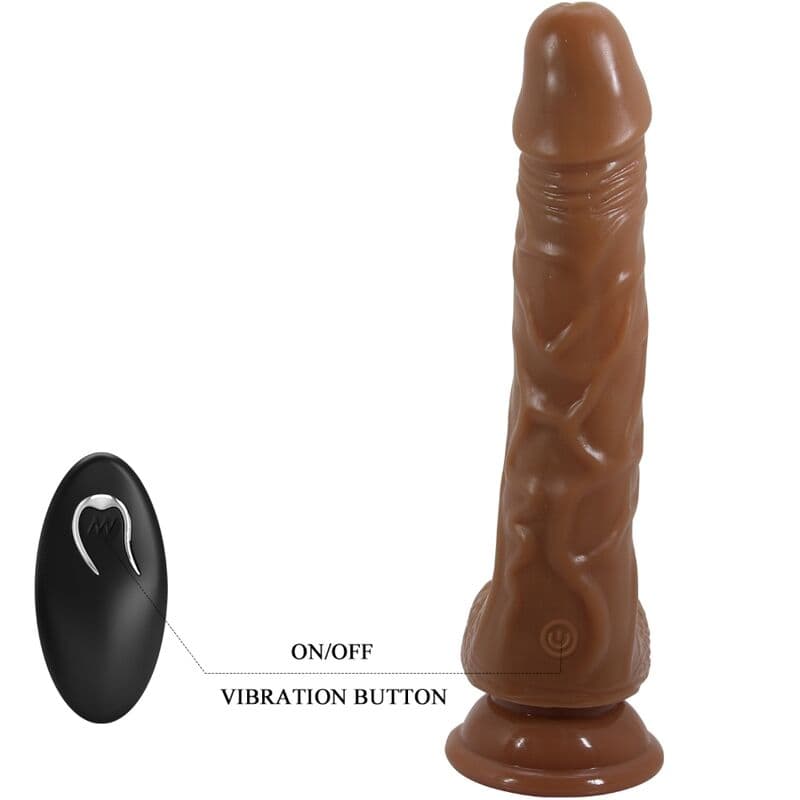 BAILE - BODACH REALISTIC VIBRATOR WITH REMOTE CONTROL SUCTION CUP 3