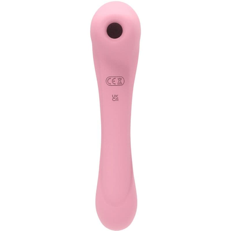 FEMINTIMATE - DAISY MASSAGER SUCTION AND VIBRATOR PINK 4