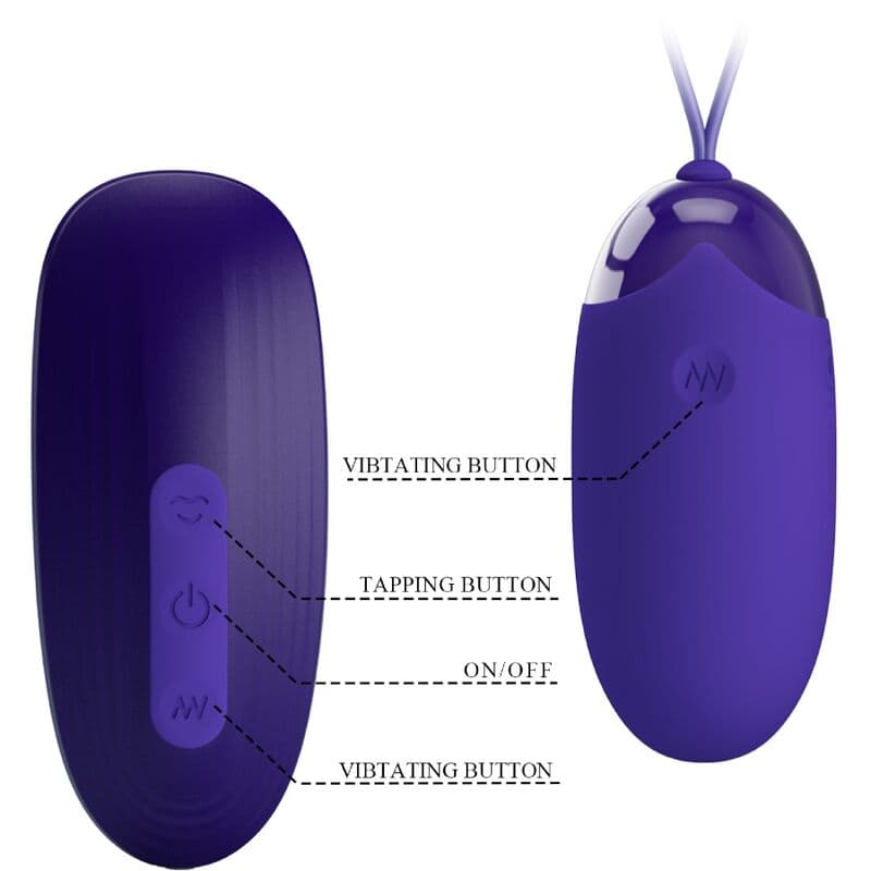 PRETTY LOVE - STIMULATOR AND PORTABLE EGG 5