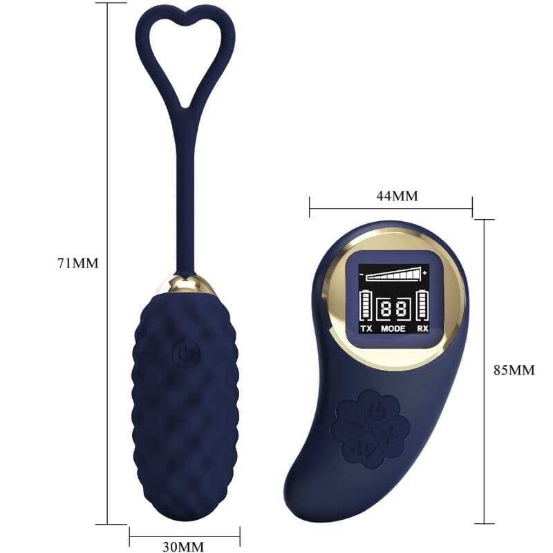 PRETTY LOVE - VIVIAN BLUE REMOTE CONTROL VIBRATING EGG 5