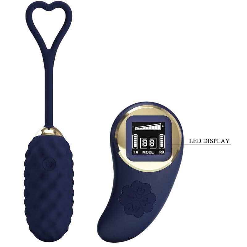 PRETTY LOVE - VIVIAN BLUE REMOTE CONTROL VIBRATING EGG 3