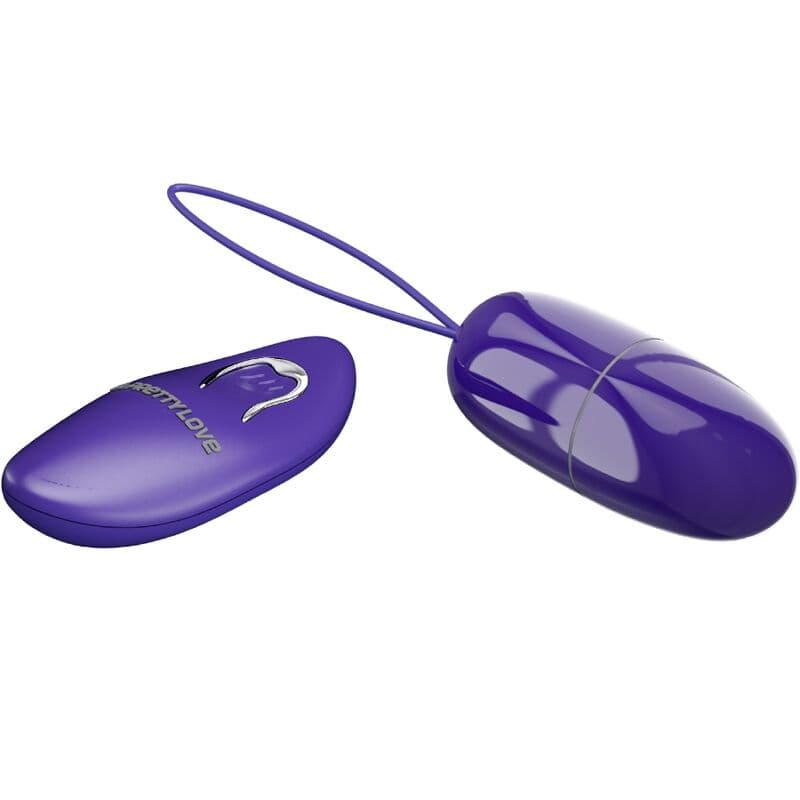 PRETTY LOVE - SELKIE YOUTH MINI VIBRATING EGG VIOLET REMOTE CONTROL 3